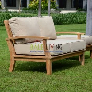 Pavillion Teak Loveseat