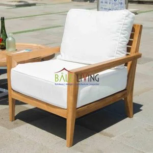 Catalina Dahlia Teak Chair