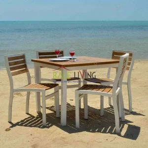 Catalina Teak Square Dining Table