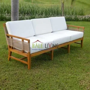 Almafi Teak Outdoor Sofa