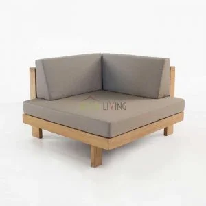 Sadewa Teak Corner Chair