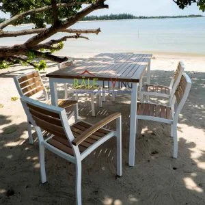 Catalina Teak Rectangular Dining Table