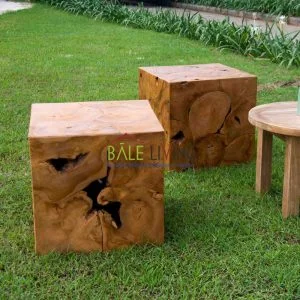 Teak Root Side Table